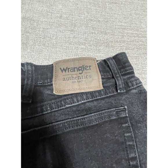 Wrangler Jeans Men's Black 42x32 Black Regular fit - Picture 15 of 16